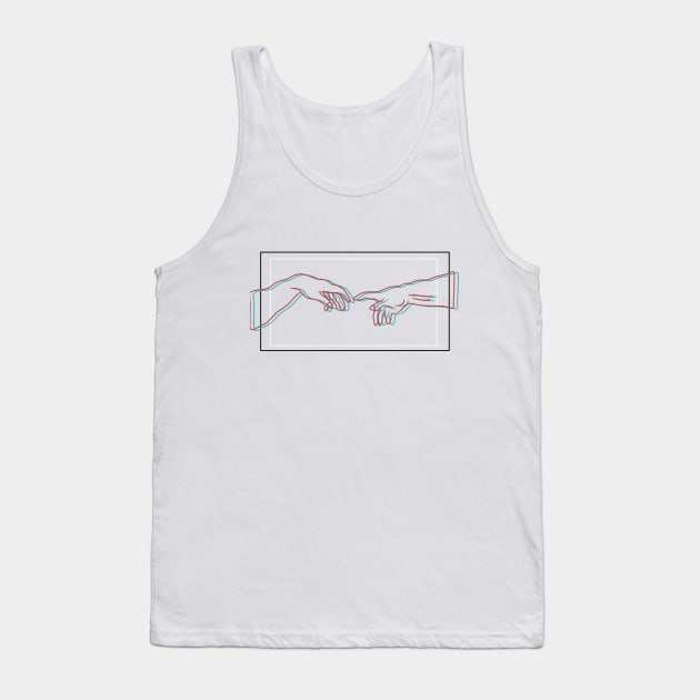 3D Line Creation Tank Top by imsnos